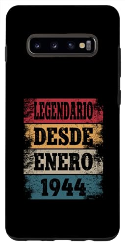 Consigue ahora Carcasa para Galaxy S10+ Promoción Legendario Desde Enero 1944 - Cumpleaños 81 Años Top Precio 2024 | regaloscumple.com