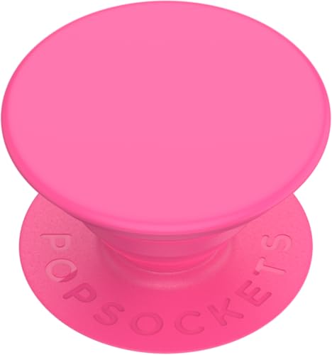 Consigue ahora PopSockets PopGrip - Soporte y Agarre Ideas para regalar para Teléfonos Móviles y Tablets con un Top Intercambiable - Neon Pink Ofertas 2025 | regaloscumple.com