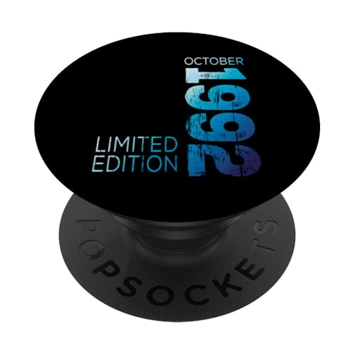 Consigue ahora Octubre 1992 Regalos Año 1992 Retro 1992 Vintage 1992 Edición PopSockets PopGrip Intercambiable Top Precio 2025 | regaloscumple.com