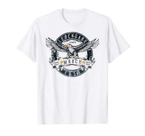 Consigue ahora Regalos 65 años legendarios desde marzo 1958 65 Promoción Camiseta Ofertas 2025 | regaloscumple.com