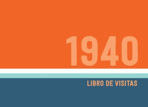 Comprar 1940 Libros Visitas: Libro visitas para fiestas cumpleaños estilo retro para que la familia y los amigos inserten saludos y mensajes Navidad | 100 páginas Top Precio 2024 | regaloscumple.com