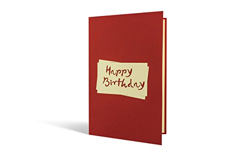 Ofertas en regaloscumple.com Tarjeta   felicitación para cumpleaños 30 40 50 y 60 años  hecho a mano disegno 3D desplecable con torta y texto en inglés  G06