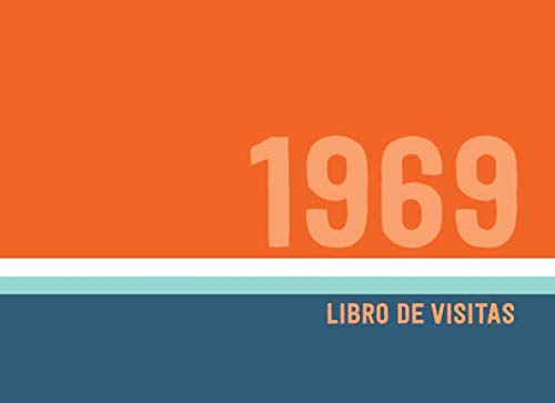 Consigue ahora 1969 Libros Visitas: Libro Navidad visitas para fiestas cumpleaños estilo retro para que la familia y los amigos inserten saludos y mensajes | 100 páginas Rebajas 2024 | regaloscumple.com