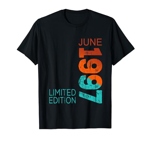 Consigue ahora Junio Ideas para regalar 1997 Año Legendario 1997 Nacimiento Vintage Desde 1997 Camiseta Ofertas 2024 | regaloscumple.com