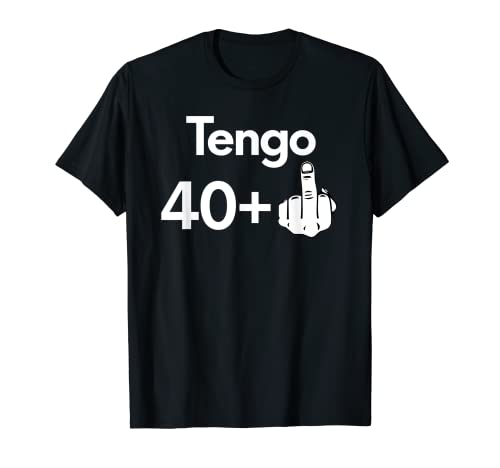 Consigue ahora 41 Años Cumpleaños Hombre Mujer Promoción Tengo 40 +1 Regalo Divertido Camiseta Ofertas 2025 | regaloscumple.com