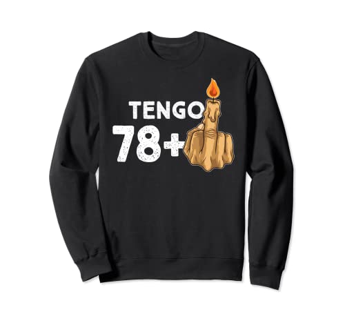 Comprar 78+1 Dedo Medio Vela De Cumpleaños Para El 79º BlackFriday Cumpleaños Sudadera Rebajas 2024 | regaloscumple.com