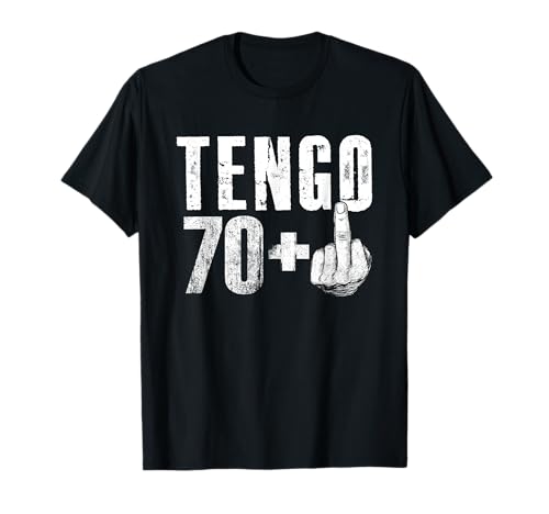 Consigue ahora Tengo Navidad 70 + 1 años - Cumpleaños 71 años Camiseta Rebajas 2024 | regaloscumple.com