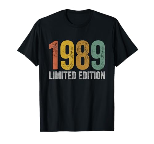 Comprar Cumpleaños 1989 Camiseta Ideas para regalar Rebajas 2024 | regaloscumple.com