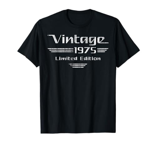 Comprar Vintage 1975 50 Cumpleaños Coche Clásico Camiseta Cumpleaños Rebajas 2024 | regaloscumple.com