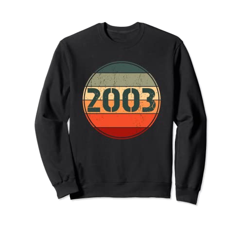 Consigue ahora Camisetas cumpleaños vintage 2003 para hombres divertidos Promoción cumpleaños 2003 Sudadera Ofertas 2024 | regaloscumple.com
