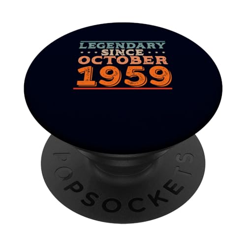 Consigue ahora Legendario desde octubre Catálogo 1959 Retro Vintage Fiesta Cumpleaños PopSockets PopGrip Intercambiable Ofertas 2024 | regaloscumple.com