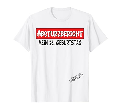 Comprar Promoción Libro visitas 26º cumpleaños Camiseta Rebajas 2024 | regaloscumple.com