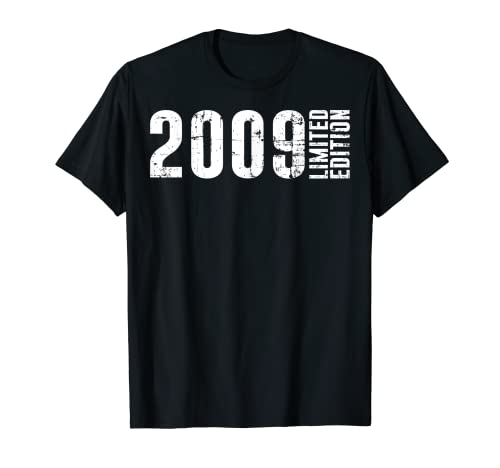 Comprar Edición limitada Ideas para regalar 2009 y cumpleaños número 14 Camiseta Ofertas 2024 | regaloscumple.com