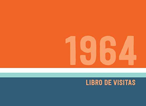 Consigue ahora 1964 Libros Visitas: Libro visitas para fiestas cumpleaños estilo retro para que la familia y los amigos inserten saludos y mensajes | 100 páginas Regalos Top Precio 2024 | regaloscumple.com