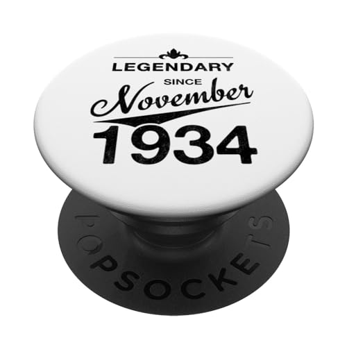 Comprar Regalos 90 cumpleaños Nacido en Noviembre 1934 Vintage 90 años PopSockets PopGrip Intercambiable Ofertas 2024 | regaloscumple.com