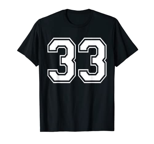 Oferta Número y # Uniforme deportivo 33