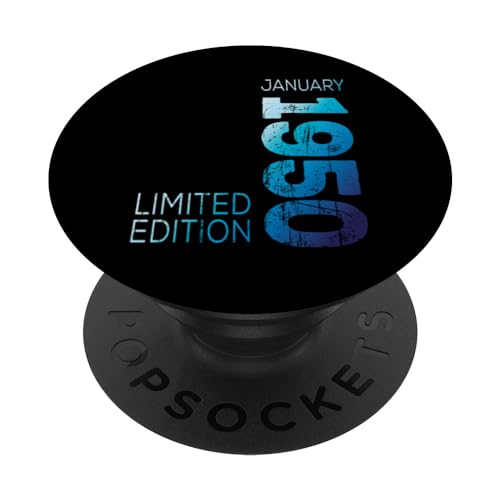 Consigue ahora Enero 1950 Año 1950 Retro 1950 BlackFriday Vintage 1950 Edición PopSockets PopGrip Intercambiable Rebajas 2023 | regaloscumple.com