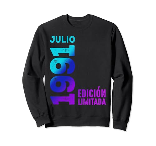 Comprar Edición Limitada Julio 1991 Vintage Promoción 1991 Año 1991 Retro Sudadera Top Precio 2024 | regaloscumple.com