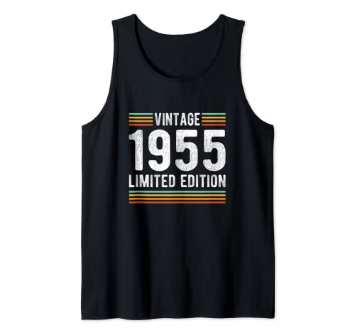 Consigue ahora Vintage 1955 Edición Limitada 67 Años Cumpleaños 67 Camiseta sin Ideas para regalar Mangas Ofertas 2025 | regaloscumple.com