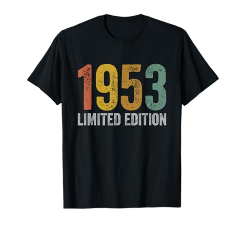Comprar Regalos Cumpleaños 1953 Camiseta Ofertas 2024 | regaloscumple.com