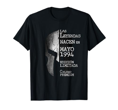 Consigue ahora 28 Catálogo años Cumpleaños Las Leyendas nacen en Mayo 1994 Camiseta Rebajas 2024 | regaloscumple.com