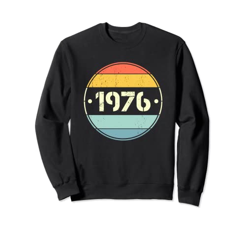 Comprar Camisetas cumpleaños vintage 1976 para hombre divertidas cumpleaños Catálogo 1976 Sudadera Ofertas 2024 | regaloscumple.com