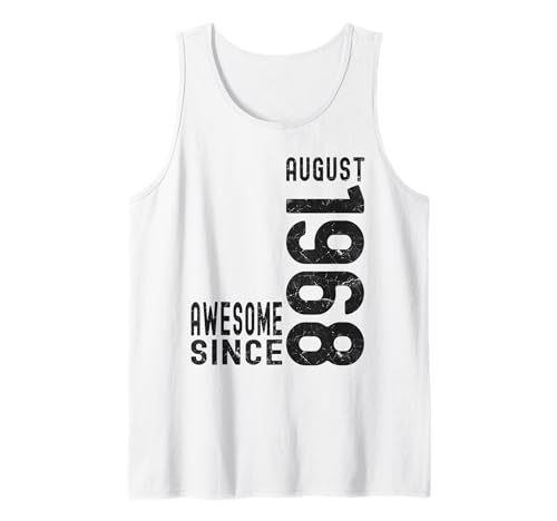 Comprar Impresionante desde Regalos agosto 1968 nacido en 1968 cumpleaños agosto Camiseta sin Mangas Ofertas 2025 | regaloscumple.com