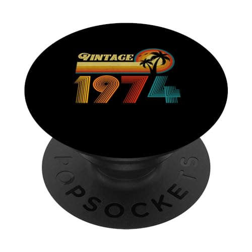 Comprar 48 años edad 48 cumpleaños regalo hombres mujeres retro vintage Catálogo 1974 PopSockets PopGrip Intercambiable Ofertas 2025 | regaloscumple.com