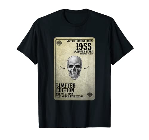 Consigue ahora Vintage 1955 Edición Limitada 1955 Tarjeta Poker 66 Cumpleaños Camiseta Catálogo Rebajas 2024 | regaloscumple.com