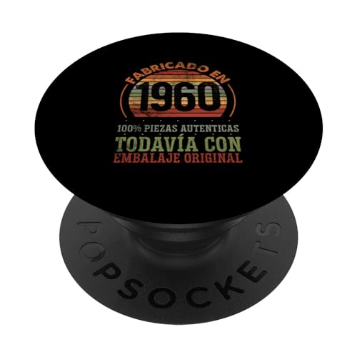 Comprar 64 Años Cumpleaños Hombre Nacido En 1960 Regalo 64 Años Promoción PopSockets PopGrip Intercambiable Ofertas 2025 | regaloscumple.com