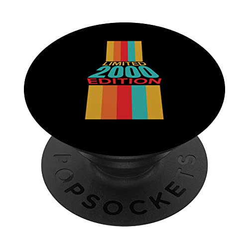 Consigue ahora Retro Vintage Limited Edition Catálogo 2000 Cumpleaños PopSockets PopGrip Intercambiable Top Precio 2024 | regaloscumple.com