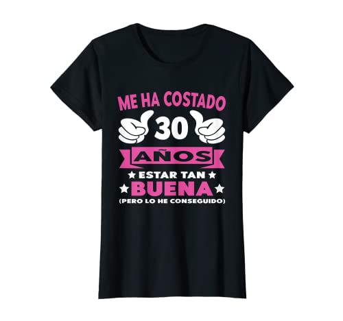 Comprar Mujer 30 Cumpleaños Regalo Años Mujer Divertido Decoración Vintage Camiseta Cumpleaños Rebajas 2025 | regaloscumple.com