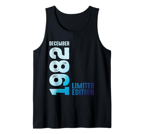 Consigue ahora Diciembre 1982 Edición Limitada 1982 Camiseta BlackFriday sin Mangas Ofertas 2025 | regaloscumple.com