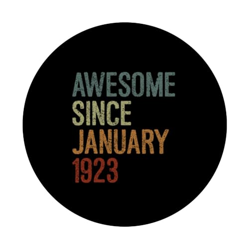 Top Precios Desde 1923, cumpleaños retro PopGrip