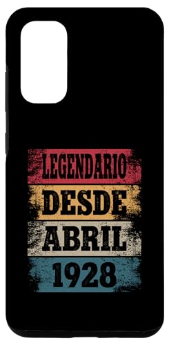Consigue ahora Carcasa para Galaxy S20 Legendario Desde Abril Cumpleaños 1928 - Cumpleaños 96 Años Ofertas 2024 | regaloscumple.com