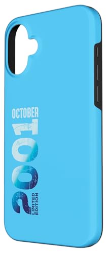 Ofertas de última hora Edición Limitada Octubre 2001 Cumpleaños 2001 Carcasa para iPhone 16
