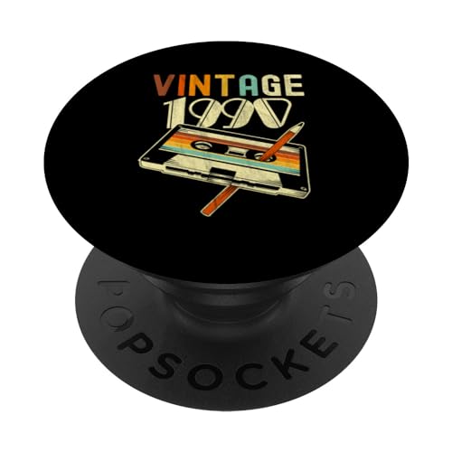Consigue ahora 1990 Vintage Cumpleaños Retro Navidad Edición Limitada Hombres Mujer PopSockets PopGrip Intercambiable Rebajas 2024 | regaloscumple.com
