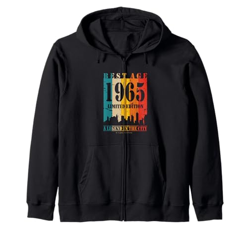Comprar Edición Limitada 1965 Cumpleaños 1965 Nacido Ideas para regalar Mejor Edad Sudadera con Capucha Ofertas 2025 | regaloscumple.com