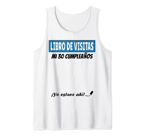 Comprar Libro De Regalos Visitas - 30 Años Cumpleaños Divertido Regalo 1991 Camiseta sin Mangas Top Precio 2024 | regaloscumple.com