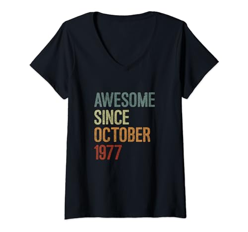 Oferta Impresionante octubre regalo divertido Camiseta V