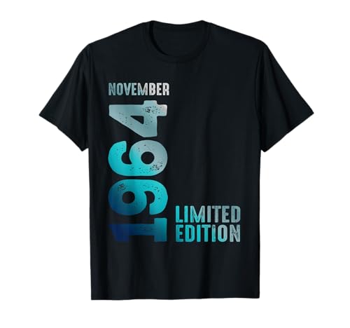 Comprar BlackFriday Noviembre 1964 Edición Limitada 1964 Cumpleaños 1964 Camiseta Ofertas 2025 | regaloscumple.com