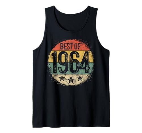 Consigue ahora Regalos Lo mejor 1964 61 regalos cumpleaños para hombres y mujeres 61 años Camiseta sin Mangas Top Precio 2025 | regaloscumple.com