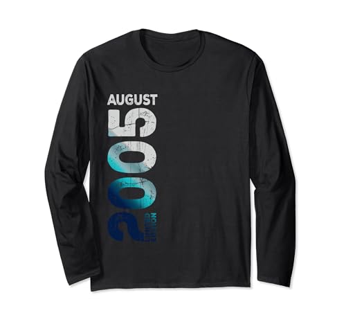 Comprar Agosto 2005 Edición Limitada 2005 Promoción Retro 2005 Vintage 2005 Manga Larga Rebajas 2024 | regaloscumple.com