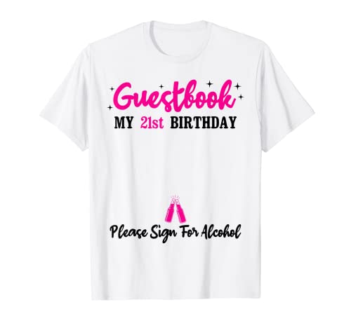 Comprar Libro Visitas Ideas para regalar 21 Cumpleaños Hombre Mujer 21 Años 21 Cumpleaños Camiseta Rebajas 2024 | regaloscumple.com