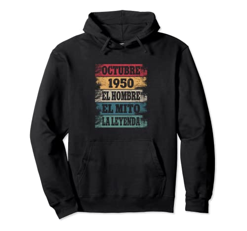 Comprar 72 Cumpleaños Regalo Cumpleaños Años Divertido Decoración Octubre 1950 Sudadera con Capucha Rebajas 2024 | regaloscumple.com