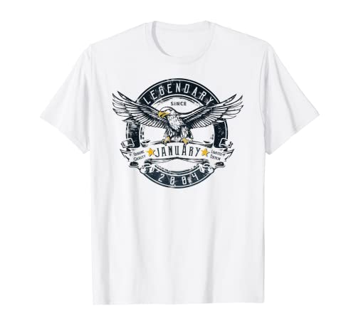 Comprar Regalos legendarios 19 años desde enero Ideas para regalar 2004 Camiseta Ofertas 2024 | regaloscumple.com