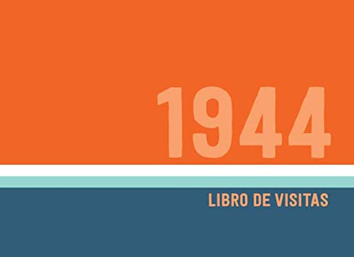 Consigue ahora 1944 Libros Visitas: Libro visitas para fiestas cumpleaños estilo retro para que la familia y los amigos inserten saludos y mensajes Navidad | 100 páginas Ofertas 2024 | regaloscumple.com