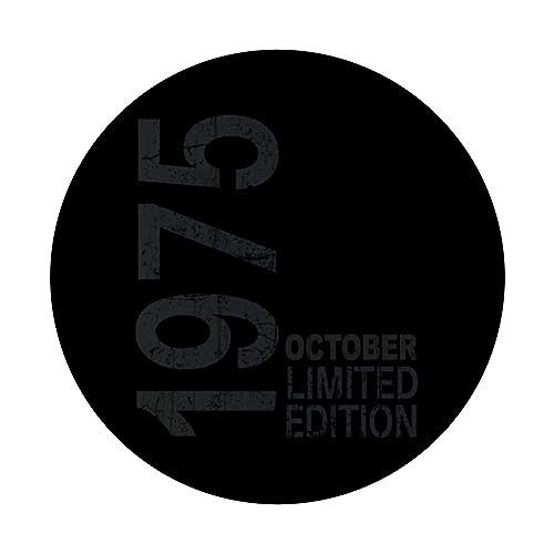 Ofertas en regaloscumple.com Octubre de 1975 Impresionante Vintage Retro Edición PopSockets PopGrip Intercambiable