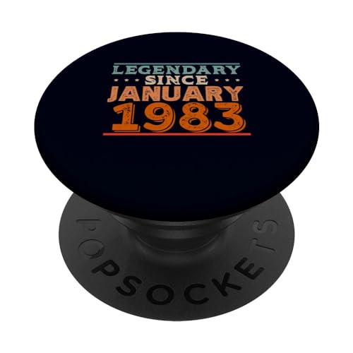 Comprar Legendary desde enero BlackFriday 1983 impresionante fiesta retro cumpleaños PopSockets PopGrip Intercambiable Ofertas 2024 | regaloscumple.com