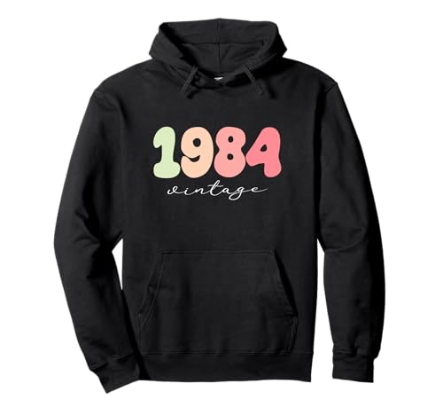 Consigue ahora 1984 Cumpleaños Mujeres Sudadera con Capucha Cumpleaños Top Precio 2024 | regaloscumple.com